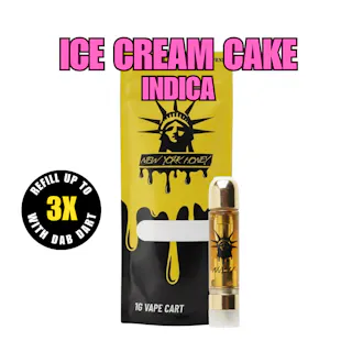 New York Honey - Ice Cream Cake - Vape Cartridge - 1g