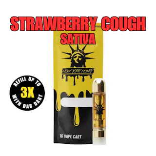New York Honey - Strawberry Cough - Vape Cartridge - 1g