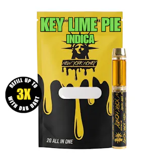 New York Honey - Key Lime Pie - Disposable Vape - 2g