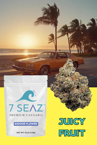 7Seaz - Juicy Fruit (Indoor) - 7g