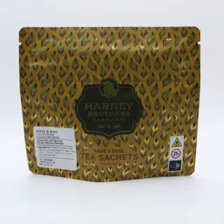 Harney Brothers Cannabis - Wake & Bake: Yaupon Mint - 5 Tea Sachets - 40mg