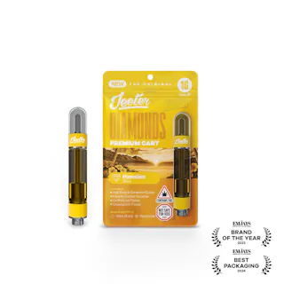 Jeeter - Hawaiian - Liquid Diamonds Vape Cartridge - 1g
