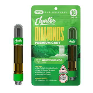 Jeeter - Watermelon ZKZ - Liquid Diamonds Vape Cartridge - 1g