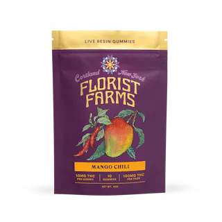 Florist Farms - Mango Chili (Gush Mintz) - Live Resin Gummies - 10pk - 100mg