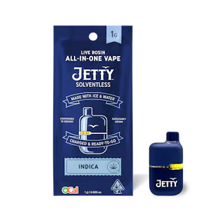 Jetty - Dazed & Confused - Solventless Rosin Disposable Vape - 1g