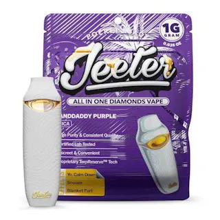 Jeeter - Granddaddy Purp - Liquid Diamonds Disposable Vape - 1g