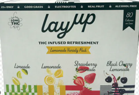 Layup - Lemonade Variety Pack - 8pk - 80mg