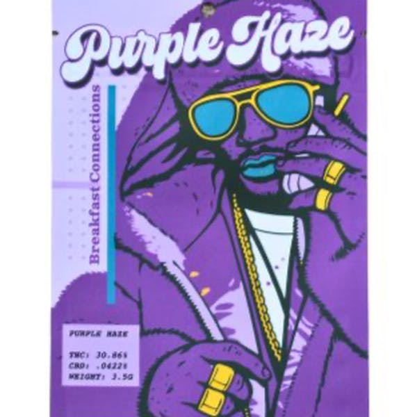 Breakfast Connections | Purple Haze | Flower | Hybrid | 3.5g