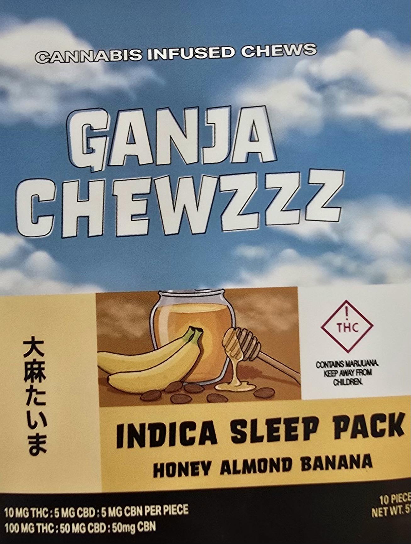 Ganja Chewzzz Sleep  - 2 For $24 OTD!