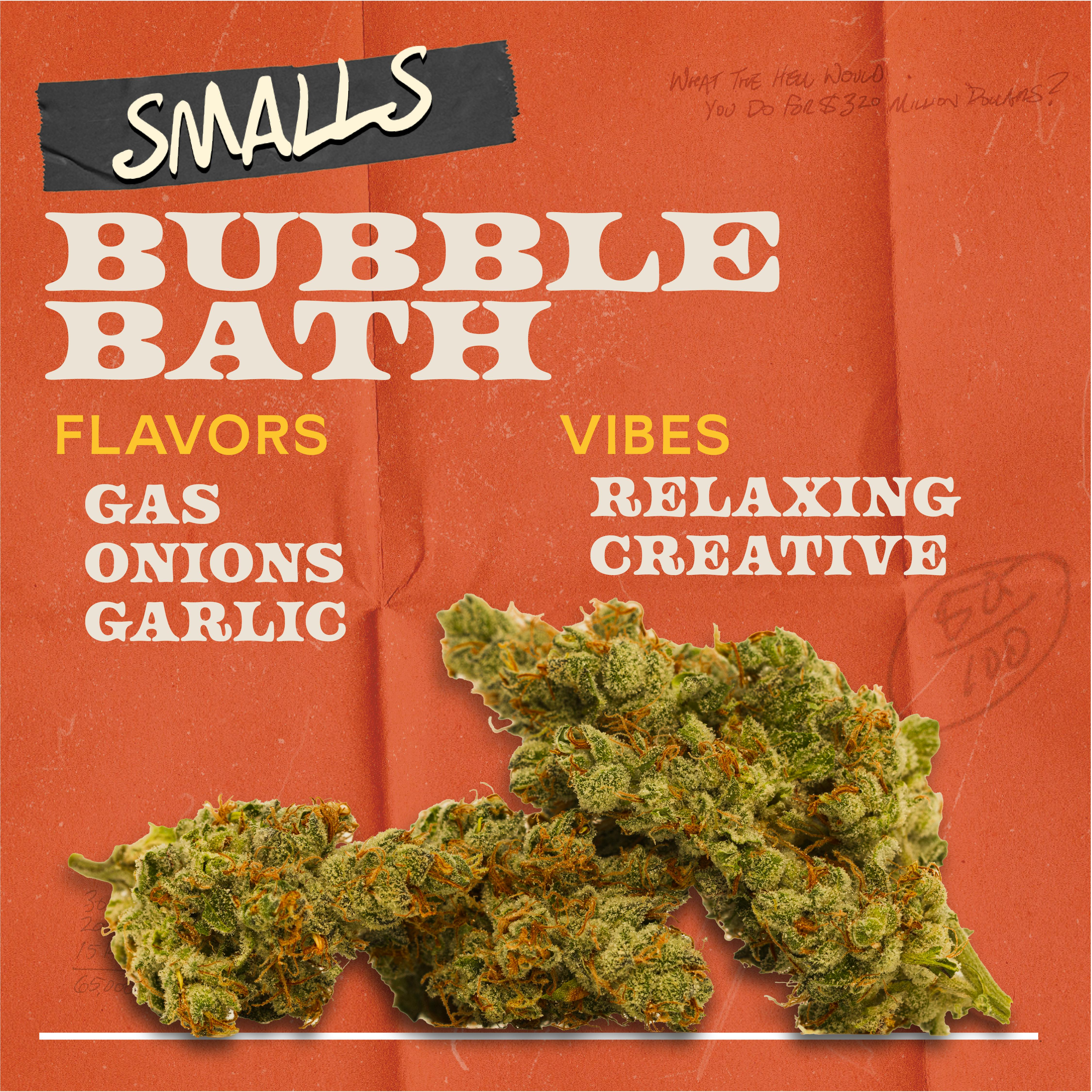 Bubble Bath 7g Smalls Indica - 