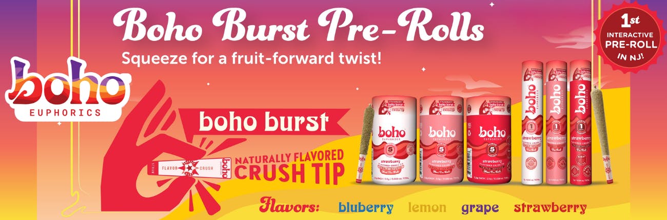 Boho Menu Banner