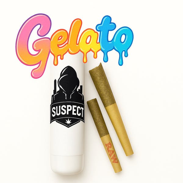 Suspect | Gelato | Pre-Rolls | 0.5g | 2ct