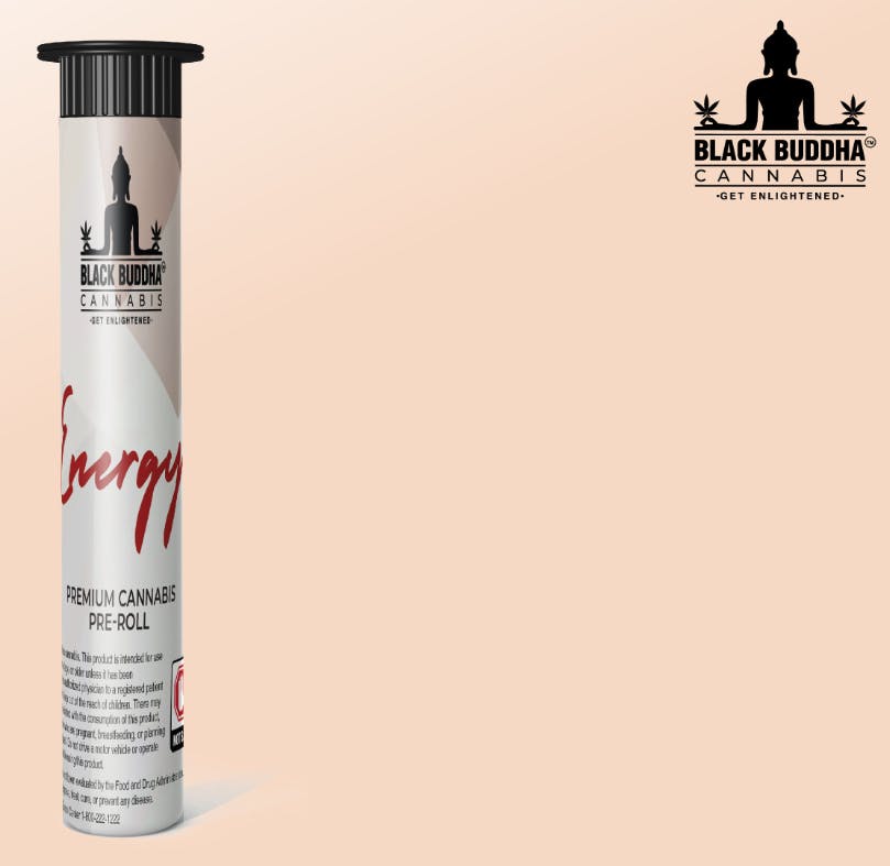 Black Buddha - Energy - She's Zesty - Pre Roll - 1g