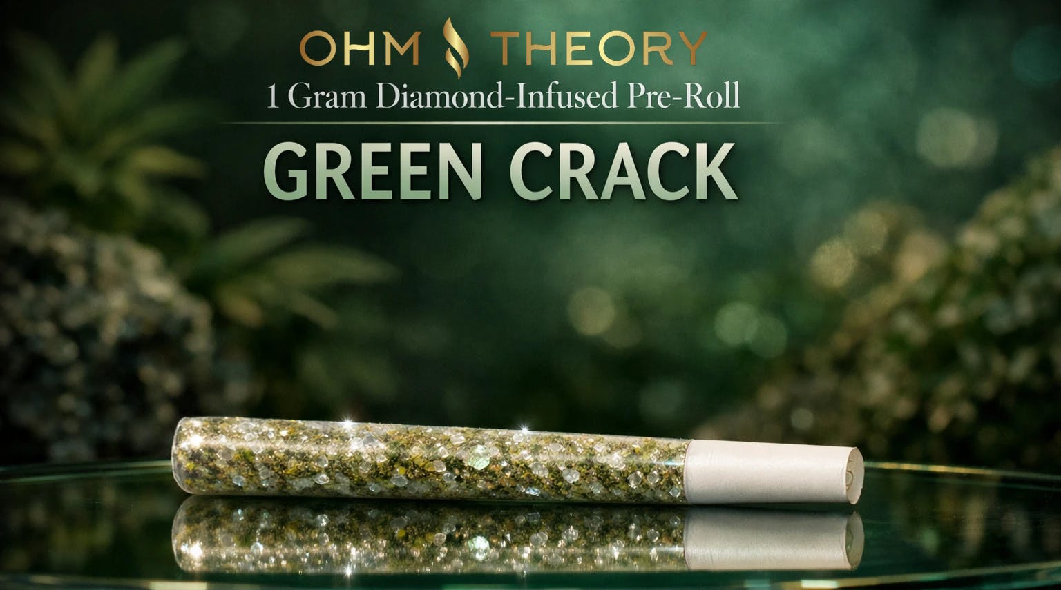 Green Crack | Diamond Infused | Pre-Roll | 1g