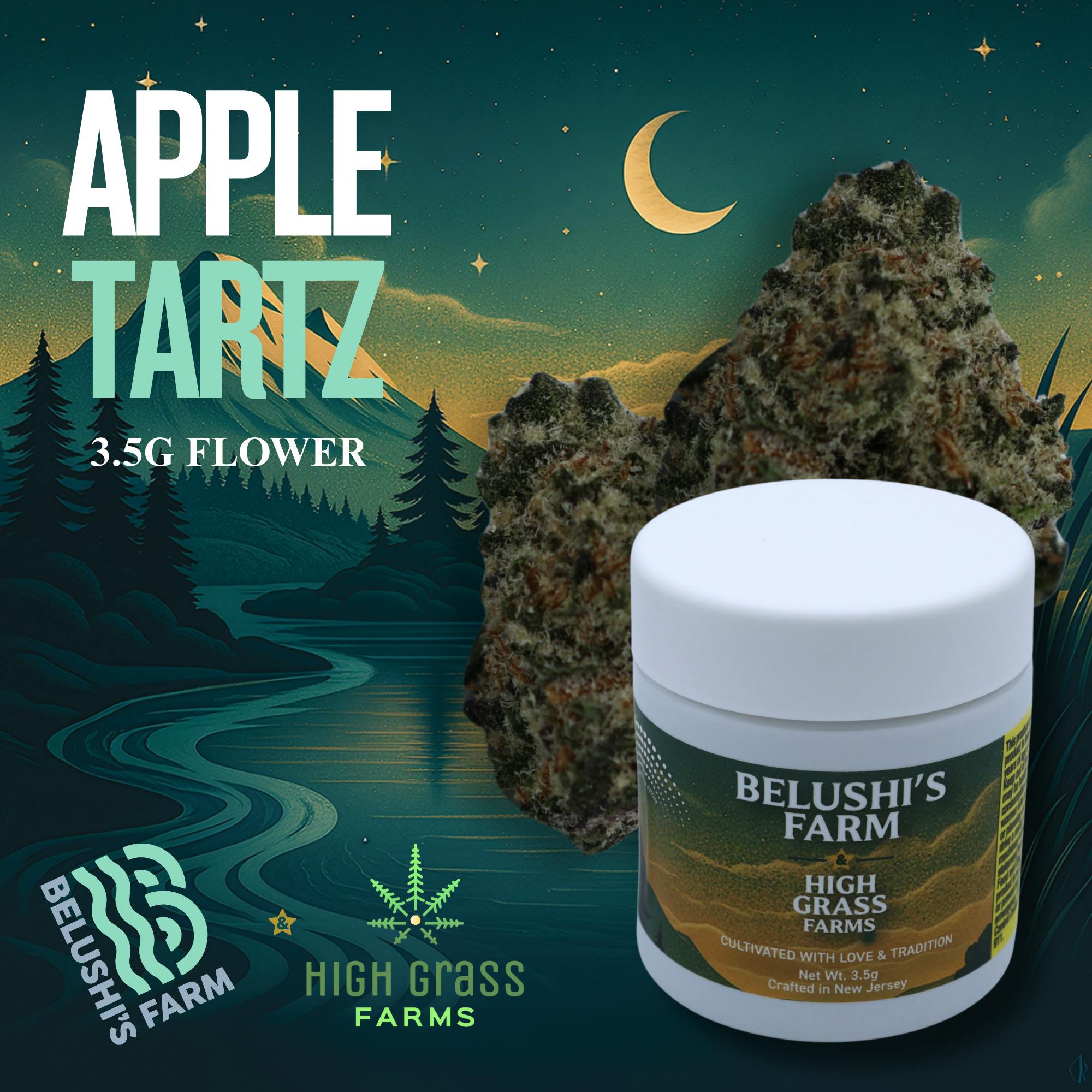Belushi's Farms | Apple Tartz | Flower | 3.5g