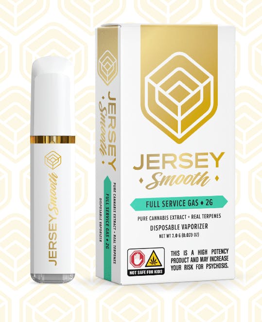 Jersey Smooth | Full Service Gas | Disposable | 1g