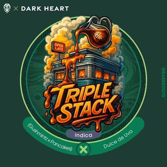Darkheart Collection | Triple Stack | Flower | 14g