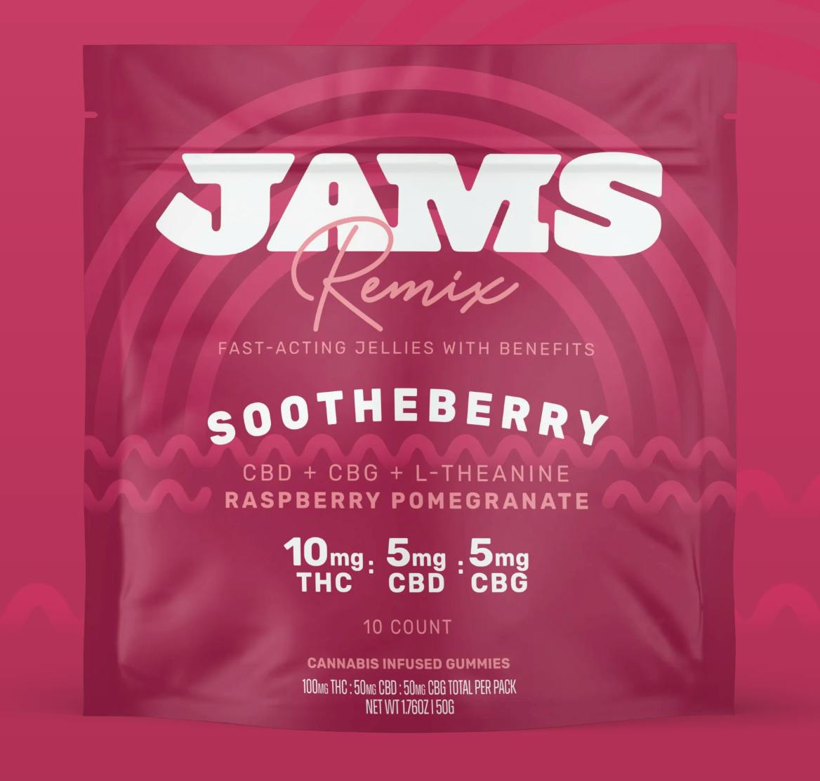 SOOTHEBERRY | 10:5:5 THC:CBD:CBG | 100mg