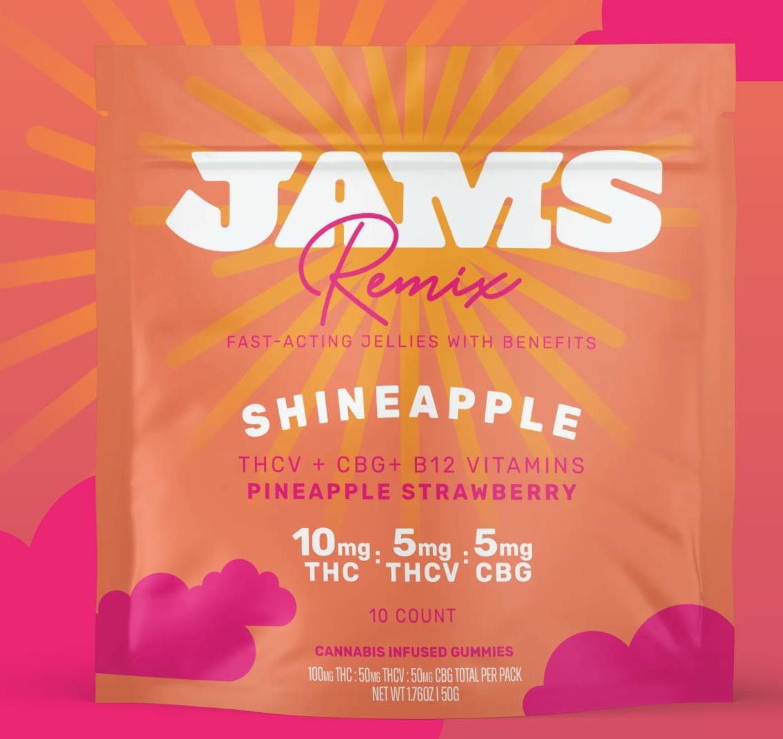 Shineapple | 10:5:5 THC:THCV:CBG | 100mg