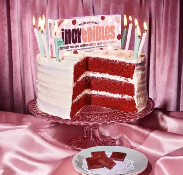 RED VELVET CAKE | 100MG | 10pk 1:1 CBD:THC