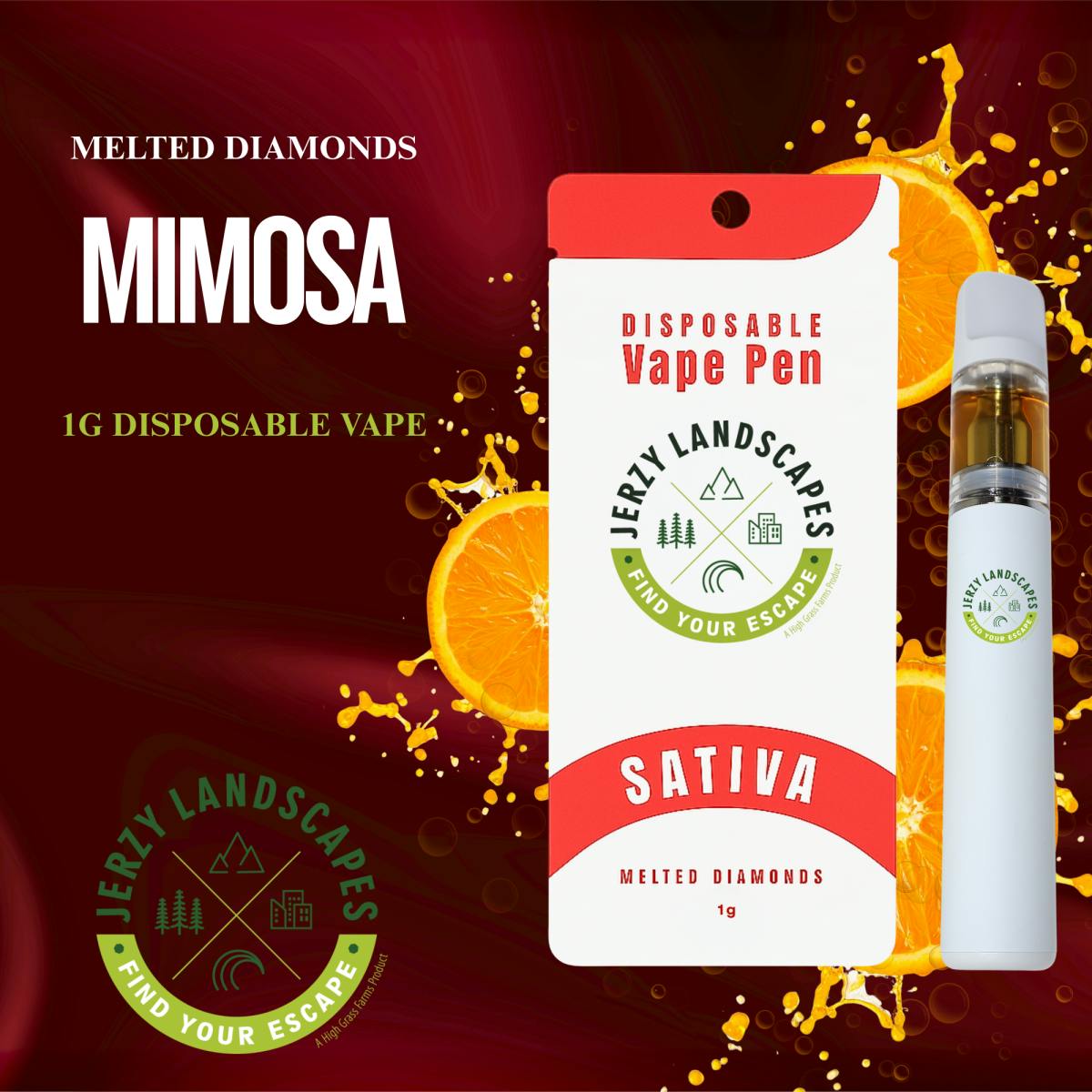 mimosa disposable vape Mimosa 2g All In One – Sunday Extracts main image 1
