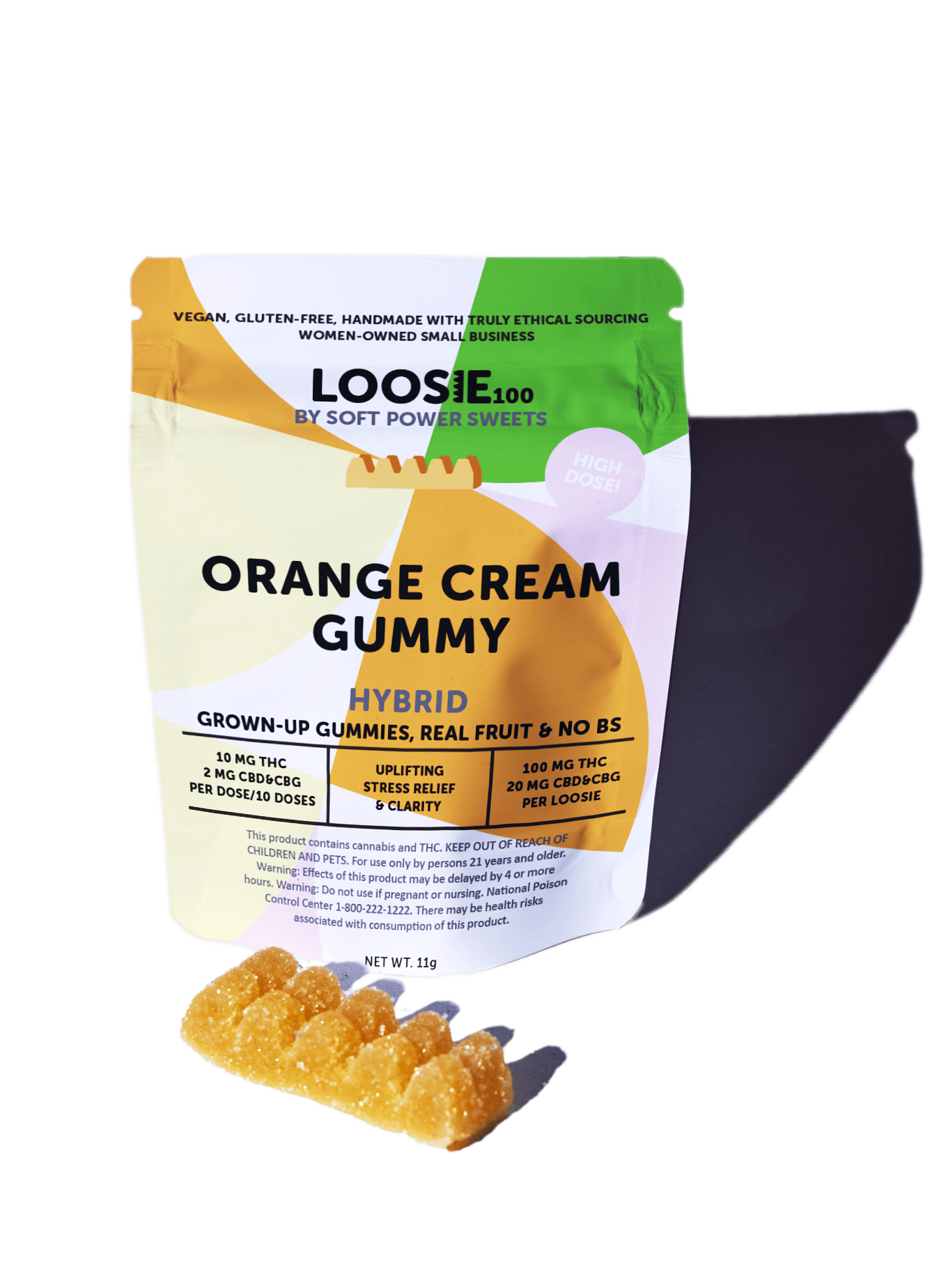 SPS Loosie | Orange Cream | Hybrid Gummy | 100mg