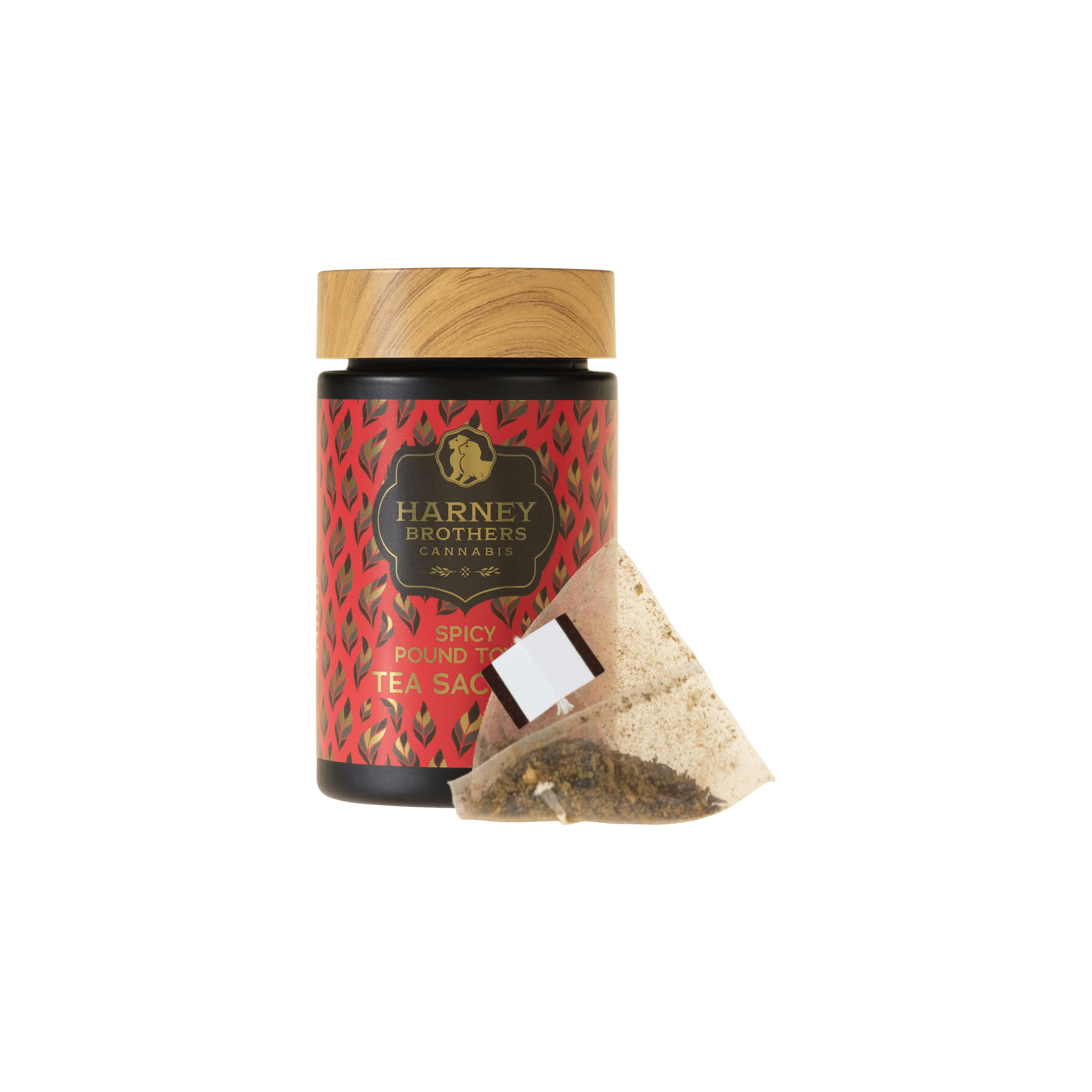 Harney Bros. | Spicy Pound Town Cinnamon Spice | 5 Tea Sachets | 50mg