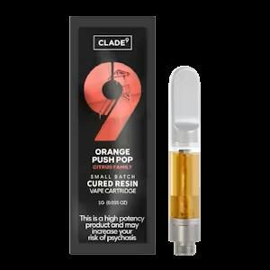 Orange Push Pop