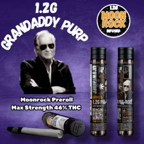 GRANDDADDY PURP BERRY MOONROCK INFUSED PRE-ROLL [HIGH POTENCY] |