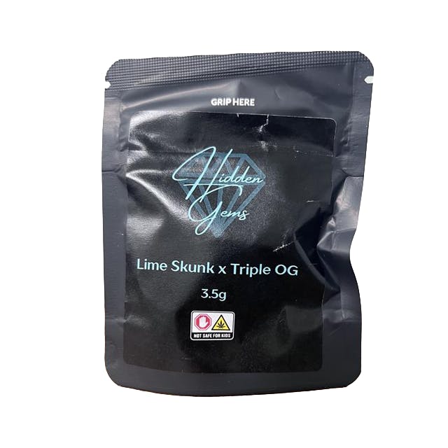 LIME SKUNK X TRIPLE OG | WHOLE FLOWER | 3.5G
