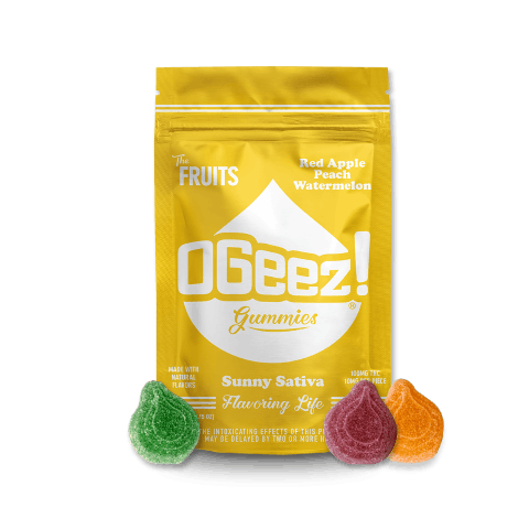 SUNNY SATIVA FRUIT GUMMIES | 10PK