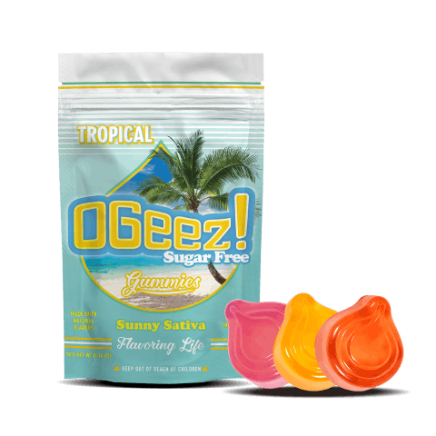 SUNNY SATIVA SUGAR FREE TROPICAL GUMMIES | 10PK