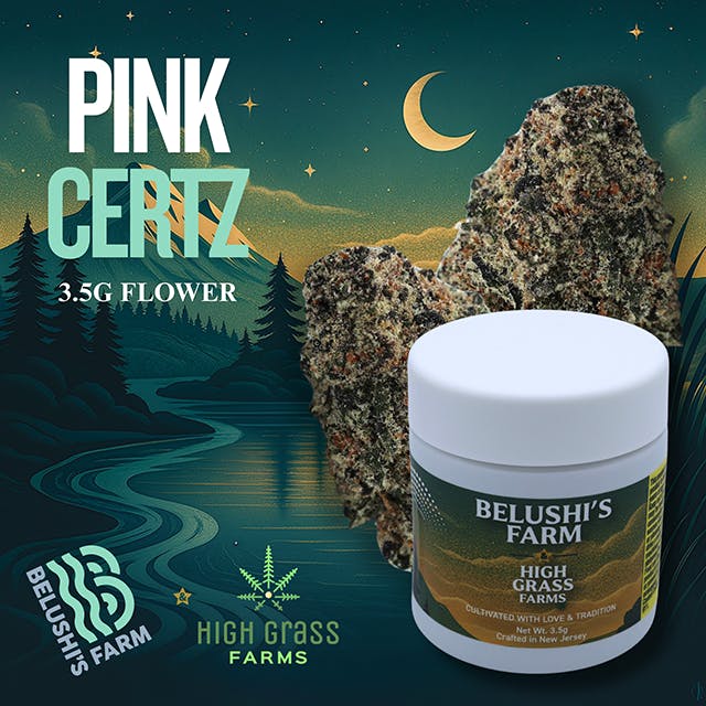 PINK CERTZ | WHOLE FLOWER | 3.5G