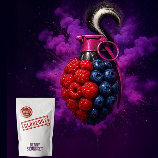 BERRY SKUNKSET | TERP-INFUSED MIXED BUDS |