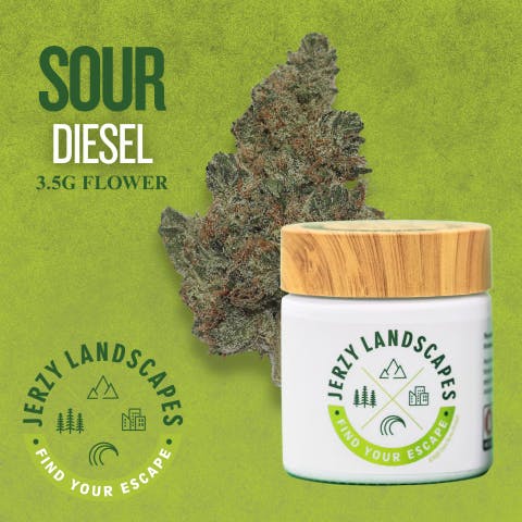 SOUR DIESEL | WHOLE FLOWER | 3.
