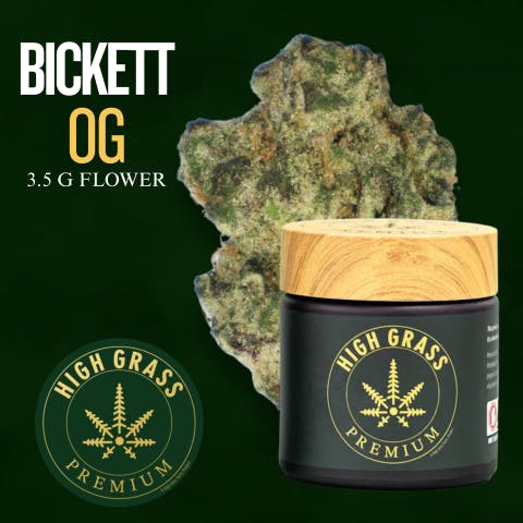 BICKETT OG | PREMIUM WHOLE FLOWER | 3.