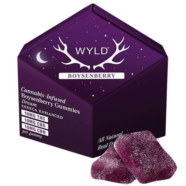 BOYSENBERRY 1:1:1 THC:CBD:CBN GUMMIES | 10PK