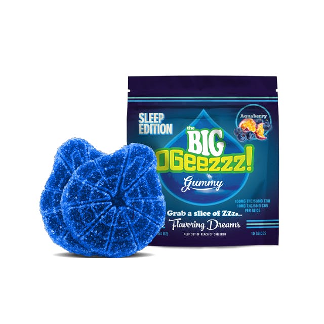 BIG AQUABERRY SLEEP EDITION 2:1 THC:CBN GUMMIES | 10PC