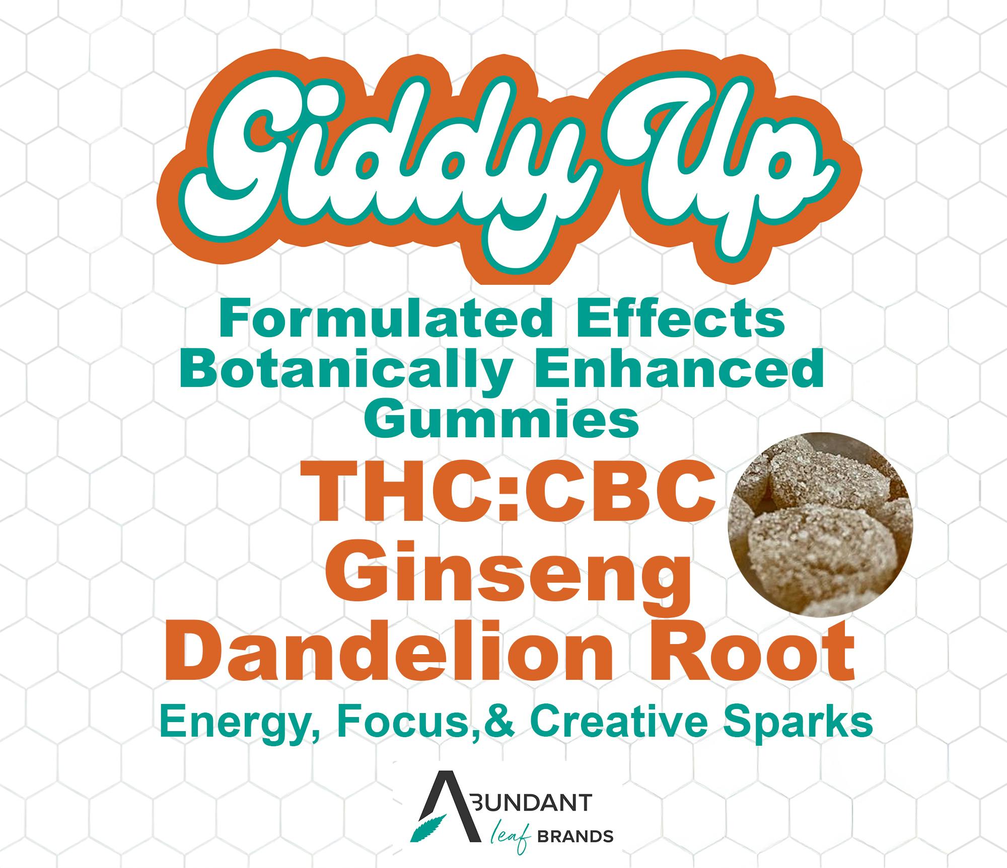 GIDDY UP | TROPICAL SUNRISE 1:1 GUMMIES | 10PK
