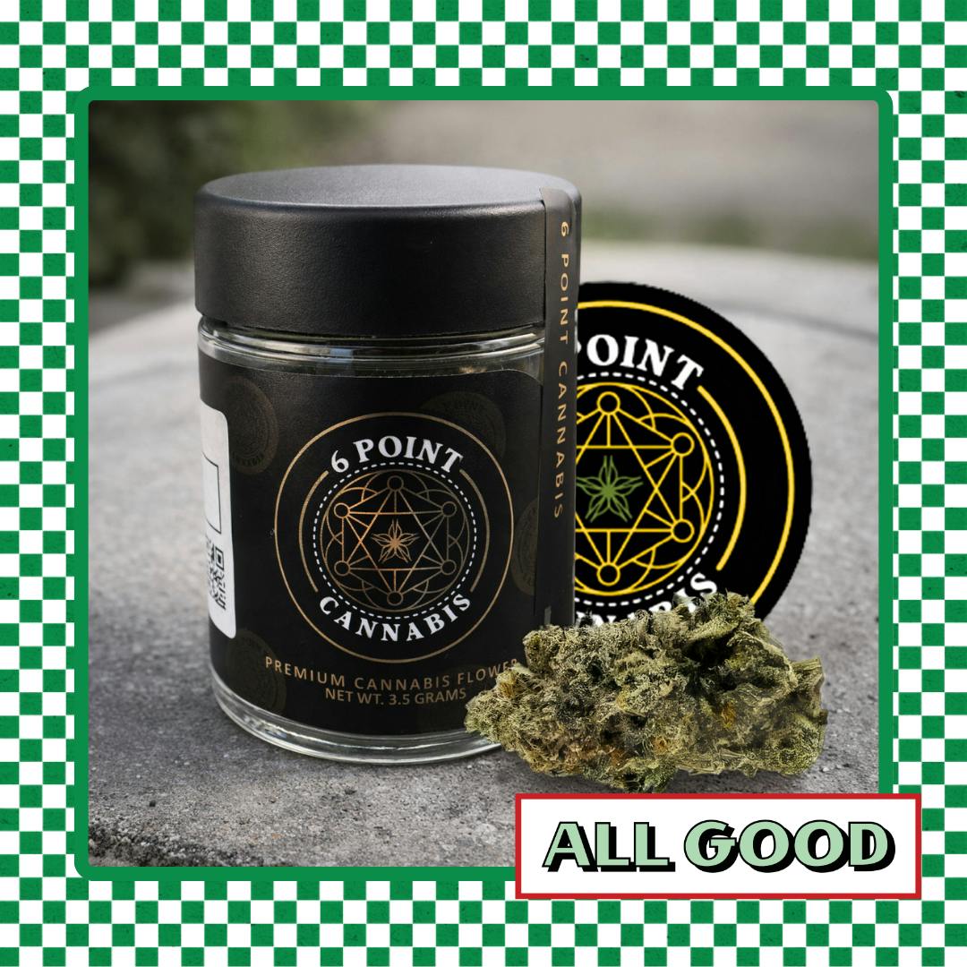 6 Point Cannabis | Krazy Runtz | Flower | Hybrid | 3.5g