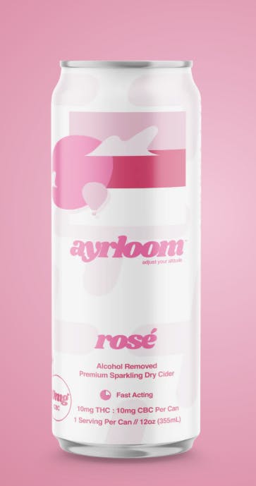 Ayrloom | Rose | 1:1 (THC:CBC) | Single | 10mg