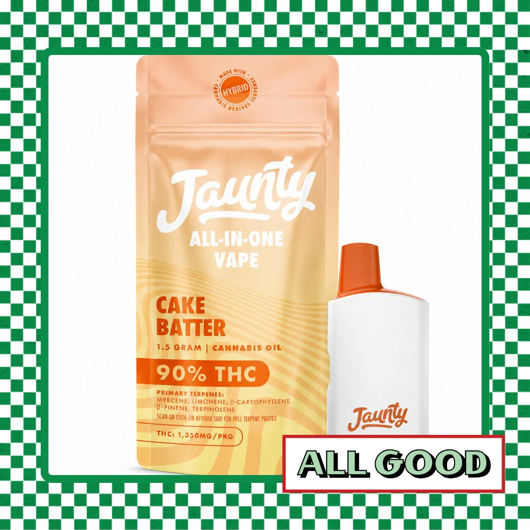 Jaunty | Cake Batter | AIO Vape | Hybrid | 1.5g