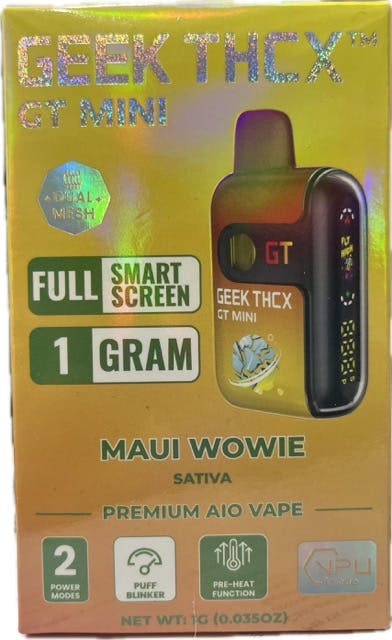 Geek THCX | Maui Wowie | 1G AIO Vape