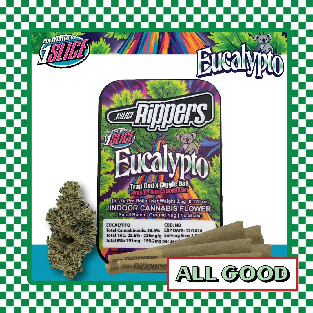 1Slice | Eucalypto | 5pk Preroll | 3.5g