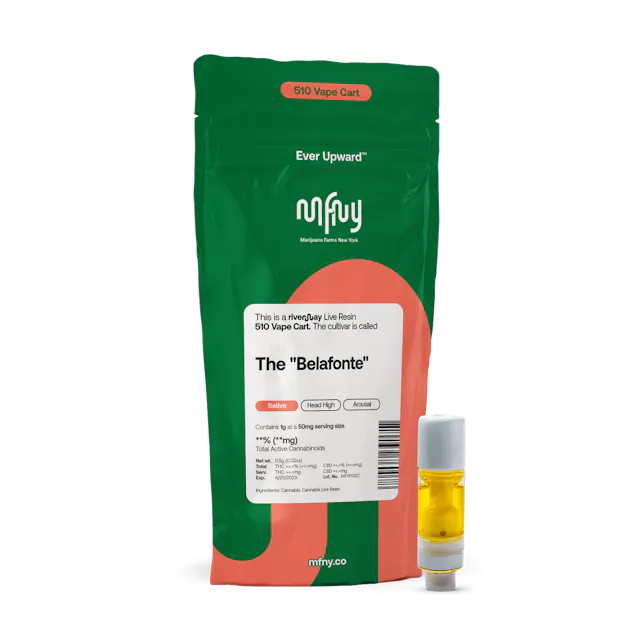 Mfny The Belafonte Live Resin Cart, 1 g