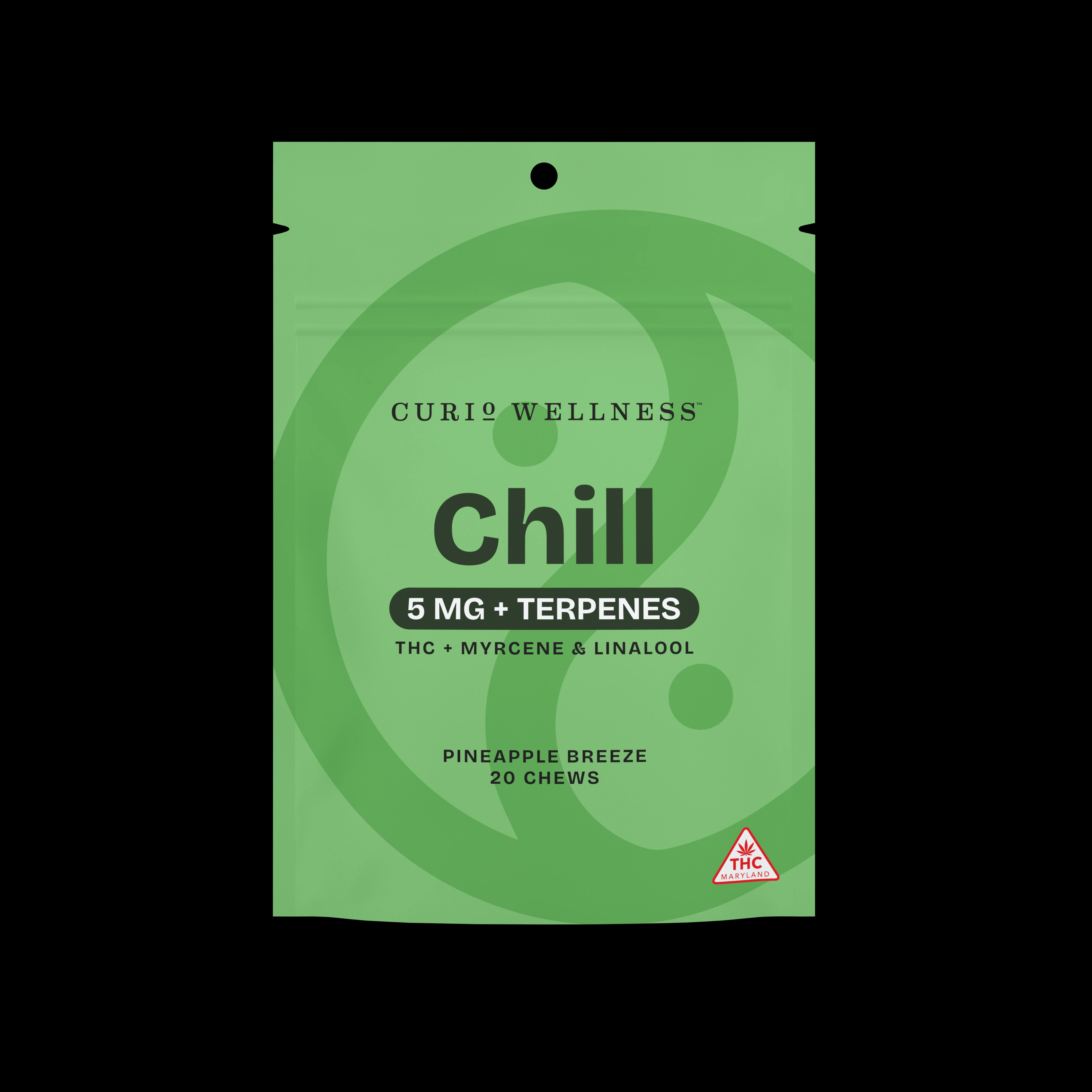 CHILL PINEAPPLE BREEZE | 100 MG | +TERPENES | 20 PK | INDICA