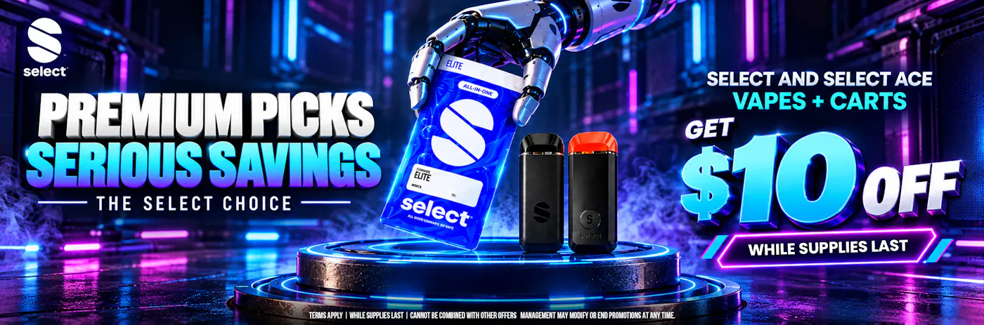 Select ACE Vape  and Cart $10 OFF