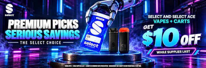 Select ACE Vape  and Cart $10 OFF