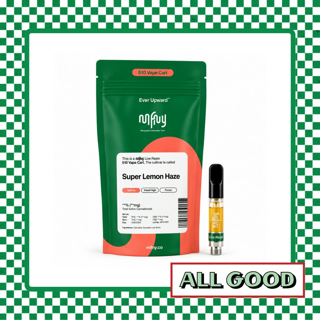 MFNY | Super Lemon Haze | Live Resin Cart | Sativa | .5g