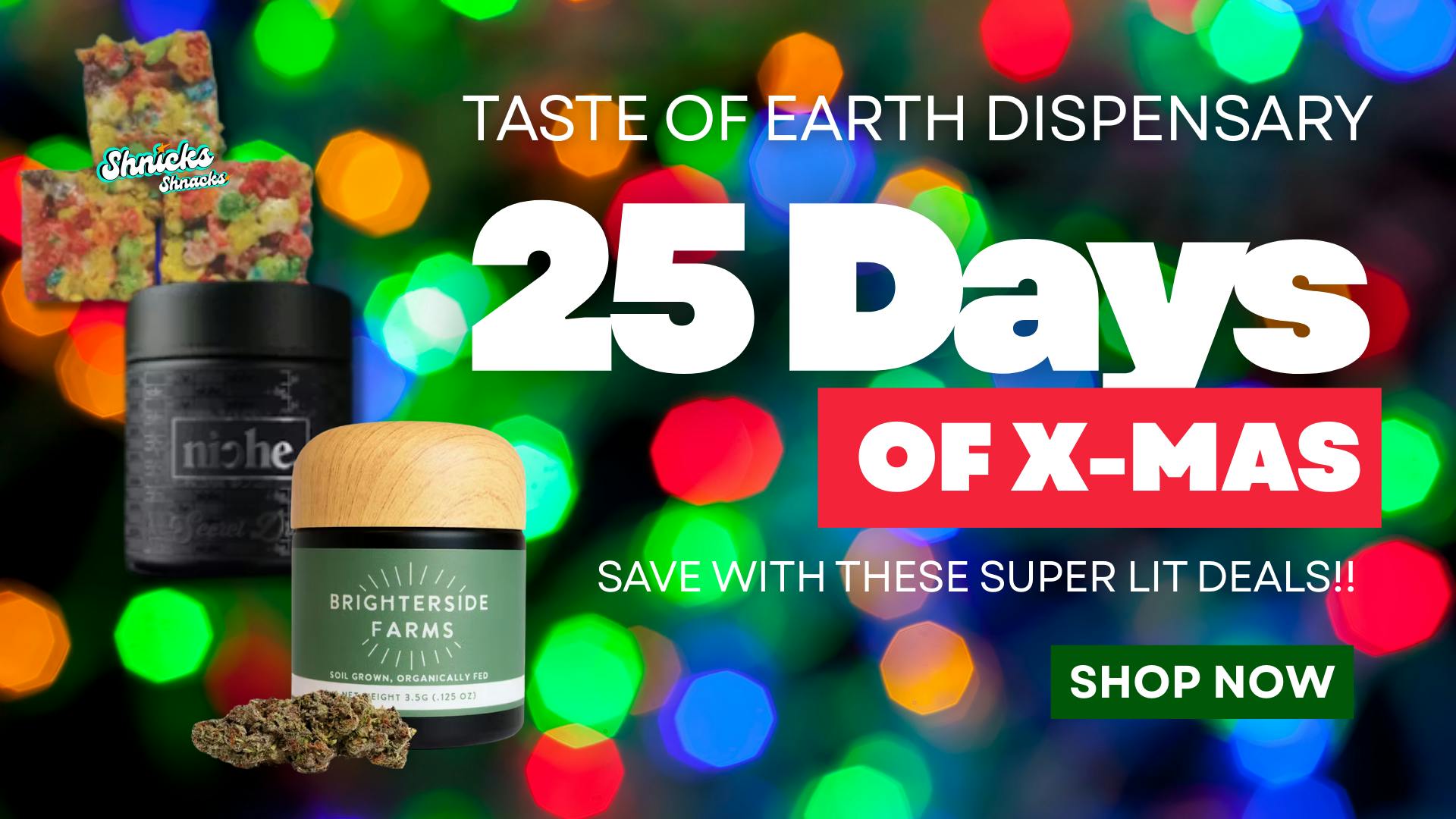 25 days of x-mas weekend deals